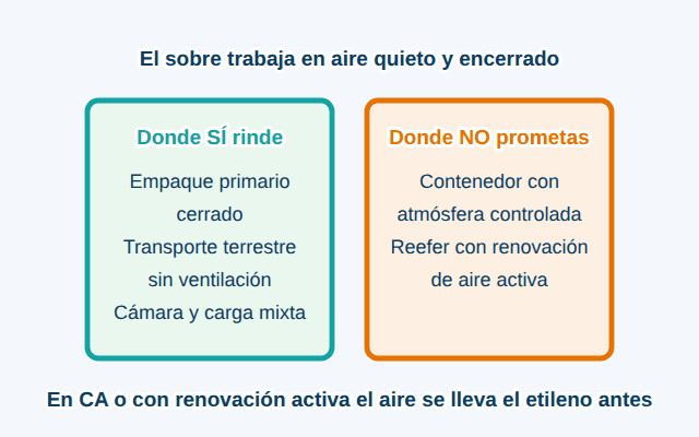 Aire quieto y encerrado