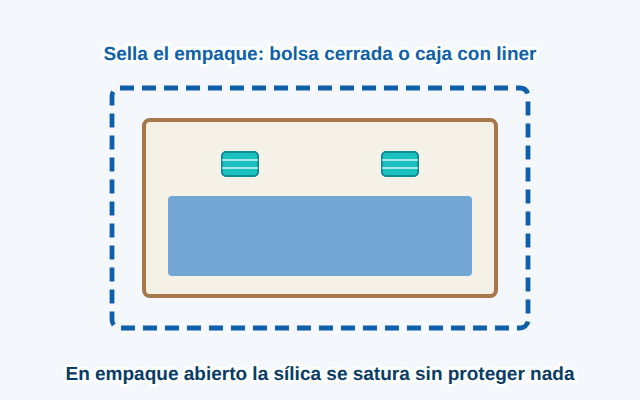 Cierra el empaque
