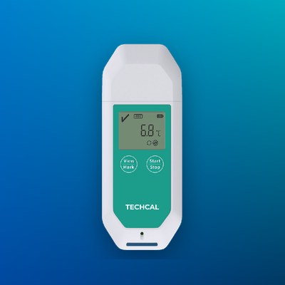 Registrador de temperatura y humedad TECHCAL ZLOG-TH